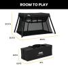 imageJeep Horizon Compact Travel 2in1 Play Yard and Bassinet BlackBlack