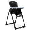 imageJeep by Delta Children Classic Convertible 2in1 High Chair for Babies and Toddlers with Adjustable Height Recline ampamp Footrest  Dishwasher Safe Meal Tray Black