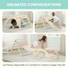 imageDelta Children Lil Climber Gym  Indoor Climbing GymJungle Gym for Kids  Montessori Toy with Reversible ArchRocking Chair Reversible Rock WallSlide Ramp and Pikler Triangle  for Toddlers 3