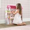 imageDelta Children Little Gem Dollhouse  3Story Dollhouse with 4 Rooms  Includes 16 Accessories  Fits 5inch Dolls  Pretend Play Dream Gift for Ages 3
