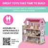 imageDelta Children Little Gem Dollhouse  3Story Dollhouse with 4 Rooms  Includes 16 Accessories  Fits 5inch Dolls  Pretend Play Dream Gift for Ages 3