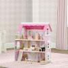 imageDelta Children Little Gem Dollhouse  3Story Dollhouse with 4 Rooms  Includes 16 Accessories  Fits 5inch Dolls  Pretend Play Dream Gift for Ages 3