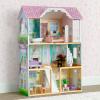 imageDelta Children MySize Dollhouse  Large 3Story Dollhouse with 7 Rooms Includes 12 Accessories  Fits 12inch Dolls  Pretend Play Dream Gift for Ages 3