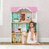 imageDelta Children MySize Dollhouse  Large 3Story Dollhouse with 7 Rooms Includes 12 Accessories  Fits 12inch Dolls  Pretend Play Dream Gift for Ages 3