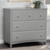 imageDelta Children 3 Drawer Dresser with Interlocking Drawers GreyGrey
