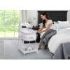 imageDelta Children Curve Bassinet WhiteGrey