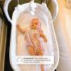imageDelta Children Curve Bassinet WhiteGrey