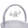 imageDelta Children Curve Bassinet WhiteGrey