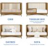 imageDelta Children Dylan 4in1 Convertible Crib AcornAcorn