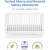 imageDelta Children Dylan 4in1 Convertible Crib AcornBianca White