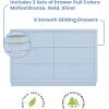 imageDelta Children Dylan 4in1 Convertible Crib AcornCloud Blue