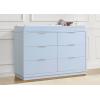 imageDelta Children Dylan 4in1 Convertible Crib AcornCloud Blue