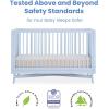 imageDelta Children Dylan 4in1 Convertible Crib AcornCloud Blue