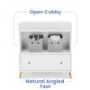 imageDelta Children Essex Convertible Changing Table with Drawer Bianca WhiteNaturalBianca WhiteNatural