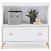 imageDelta Children Essex Convertible Changing Table with Drawer Bianca WhiteNaturalBianca WhiteNatural