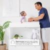 imageDelta Children Essex Convertible Changing Table with Drawer Bianca WhiteNaturalBianca WhiteNatural