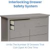 imageDelta Children Haven 6 Drawer Dresser WhiteGrey