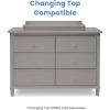 imageDelta Children Haven 6 Drawer Dresser WhiteGrey