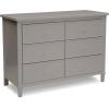 imageDelta Children Haven 6 Drawer Dresser WhiteGrey
