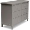 imageDelta Children Haven 6 Drawer Dresser WhiteGrey