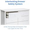 imageDelta Children Haven 6 Drawer Dresser WhiteWhite