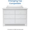 imageDelta Children Haven 6 Drawer Dresser WhiteWhite