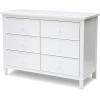 imageDelta Children Haven 6 Drawer Dresser WhiteWhite
