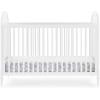 imageDelta Children Madeline 4in1 Convertible Crib  Woven Cane Mesh Panels Includes Conversion Rails Greenguard Gold Certified Bianca WhiteTextured AlmondBianca WhiteTextured Almond