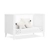 imageDelta Children Ollie 4in1 Convertible Crib  Greenguard Gold Certified Bianca WhiteBianca White
