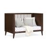 imageDelta Children Ollie 4in1 Convertible Crib  Greenguard Gold Certified Bianca WhiteWalnut Espresso