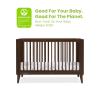 imageDelta Children Ollie 4in1 Convertible Crib  Greenguard Gold Certified Bianca WhiteWalnut Espresso