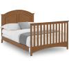 imageDelta Children Perry 6in1 Convertible Crib  Greenguard Gold Certified Bianca WhiteChestnut