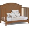imageDelta Children Perry 6in1 Convertible Crib  Greenguard Gold Certified Bianca WhiteChestnut