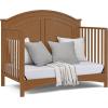 imageDelta Children Perry 6in1 Convertible Crib  Greenguard Gold Certified Bianca WhiteChestnut