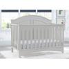 imageDelta Children Perry 6in1 Convertible Crib  Greenguard Gold Certified Bianca WhiteMoonstruck Grey