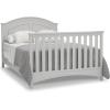 imageDelta Children Perry 6in1 Convertible Crib  Greenguard Gold Certified Bianca WhiteMoonstruck Grey