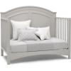 imageDelta Children Perry 6in1 Convertible Crib  Greenguard Gold Certified Bianca WhiteMoonstruck Grey