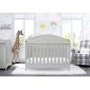 imageDelta Children Perry 6in1 Convertible Crib  Greenguard Gold Certified Bianca WhiteMoonstruck Grey