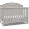 imageDelta Children Perry 6in1 Convertible Crib  Greenguard Gold Certified Bianca WhiteMoonstruck Grey
