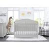 imageDelta Children Perry 6in1 Convertible Crib  Greenguard Gold Certified Bianca WhiteMoonstruck Grey