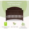 imageDelta Children Perry 6in1 Convertible Crib  Greenguard Gold Certified Bianca WhiteWalnut Espresso