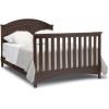 imageDelta Children Perry 6in1 Convertible Crib  Greenguard Gold Certified Bianca WhiteWalnut Espresso