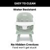 imageJeep Milestone 6in1 High Chair by Delta Children  High Chair Converts to Stool Booster Seat Toddler Chair Activity Table and Desk and Chair Sage Green