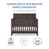 imageSimmons Kids Foundry 6in1 Convertible Baby Crib Rustic Grey with Matte BlackRustic Grey With Matte Black