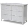 imageDelta Children Haven 6 Drawer Dresser WhiteWhite