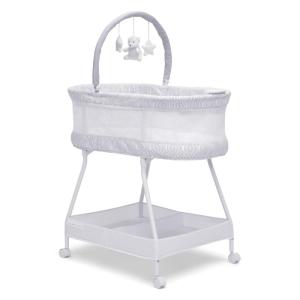 imageDelta Children Curve Bassinet WhiteGrey