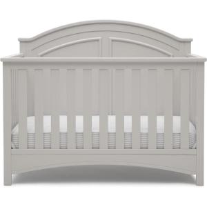 imageDelta Children Perry 6in1 Convertible Crib  Greenguard Gold Certified Bianca WhiteMoonstruck Grey