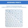 imageDelta Children 100 Cotton Muslin Baby Receiving Blankets for Girls and Boys  47x47 Inches Pack of 2 Blue BotanicalsBlue Botanicals