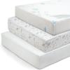 imageDelta Children 100 Cotton Muslin Baby Receiving Blankets for Girls and Boys  47x47 Inches Pack of 2 Blue BotanicalsSea Life