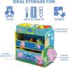 imageDelta Children 6Bin Toy Storage Organizer Peppa Pig